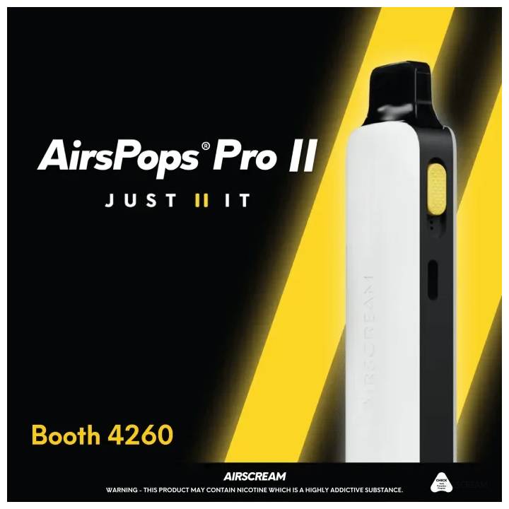 Airscream Airspops Pro II 氣泡2代可調瓦電子煙主機空倉煙彈官網