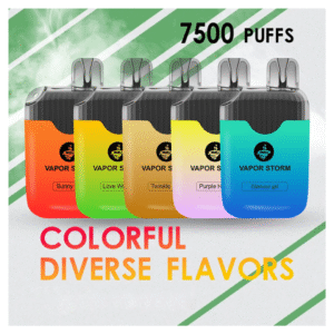 Vapor Storm風暴電子煙7500口一次性拋棄式（5%）