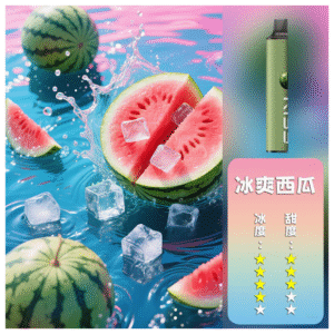 KISS凱斯電子煙6500口一次性拋棄式【冰爽西瓜】