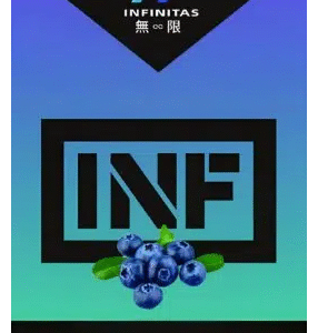 INF無限電子菸霧化彈 ｜透明 獨立包裝｜通用1代煙彈｜藍莓口味